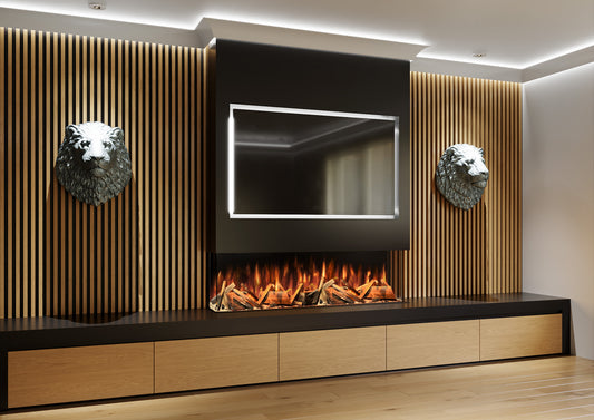 Advance 51 Inch Multi Sided Electric Fireplace